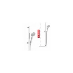 ALPI Shower set KI049CR, 90cm stienis, shower head, chrome