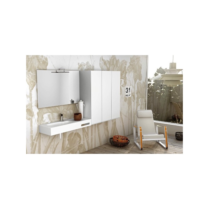 Mēbeļu komplekts STRATOS LINEAR 06 balts