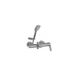 Mixer Bath ALEXIA with hand shower RamonSoler brushed nickel