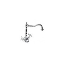 BIANCHI washbasin mixers OLD ENGLAND with valve 1 1/4`, chrome