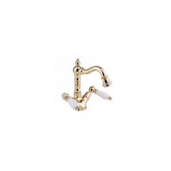 BIANCHI bidet mixer Old Fashion zelta