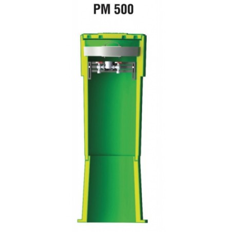 Aka PM500 ar vāku pol. zaļai zonai (ūd.skait.)