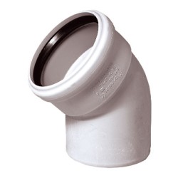 Trokšņu slāpējoša kan. līkums d100 45g. SKOLAN