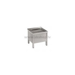 SANELA Saimniecības washbasin floor with siphon stainless steel