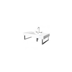 Washbasin LONG STEP 1000 white, Standarta