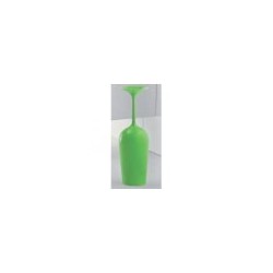 WC brush holder FRAGILE green