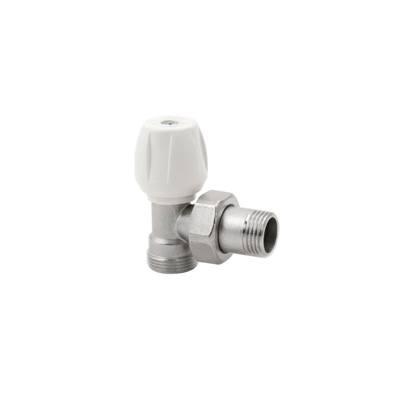 ICMA radiatoru ventiļi 90° 1/2 kompresijas uz 3/8`