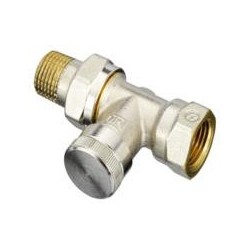 DANFOSS Radiatoru balansvārsts taisns 1/2` RLV 15 Kvs=2.5