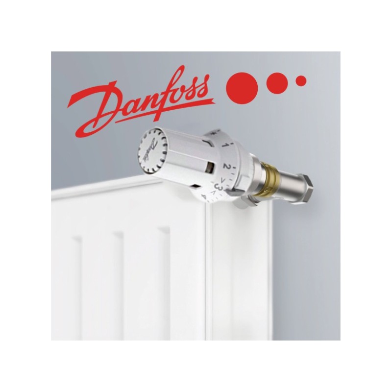 Rad.Termoventīlis 90*1/2 ar Termogalvu 013G5215 KOMPLEKTS DANFOSS