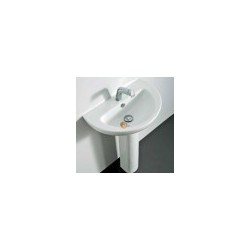 Washbasin FLY 64x40cm 40014 white without kājas Althea Ceramica