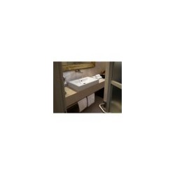 Washbasin CENTO 60*45 square white KERASAN