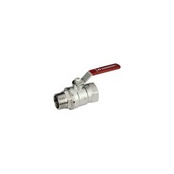 Lodveida valves with long handle M-F GIACOMINI 1''