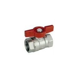Lodveida valves with butterfly rokturi I-I GIACOMINI 1/2''