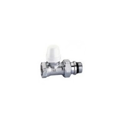 CALEFFI radiatoru balancing valves straight 1/2`
