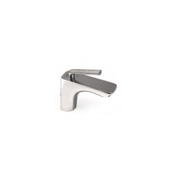 Washbasin mixer ALGORA with SWAROVSKI black/chrome