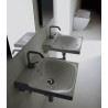 Izlietne BUDDY 40x42 balta
