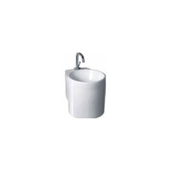 Washbasin TUBE 28x37 28x37 wall-mounted, white