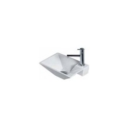 Washbasin CLESSIDRA 37x27 wall-mounted, white