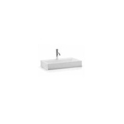 Washbasin TANK ONE 72x50x10 uz virsmas, white