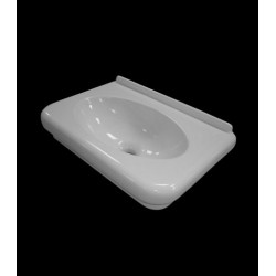 Izlietne RETRO 46x30 balta