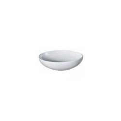 Washbasin THIN TONDO 46x14 uz virsmas, white