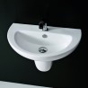 Izlietne FLY 64cm ar puskāju balta Althea Ceramica