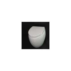 WC Pods OVAL balts+ 400 dekors +SC lid 100