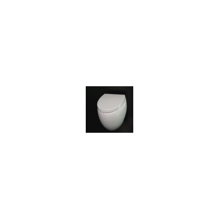 WC Pods OVAL balts+ 400 dekors +SC lid 100