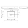 Izlietne F-800 800x450 balta