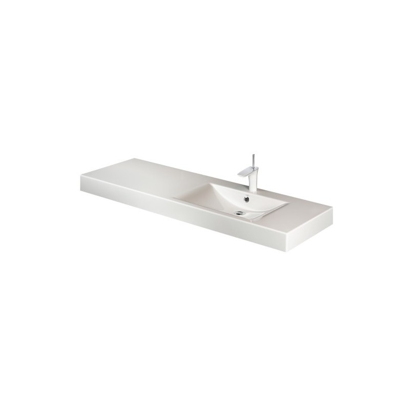 Izlietne LONG STEP 1500 balta