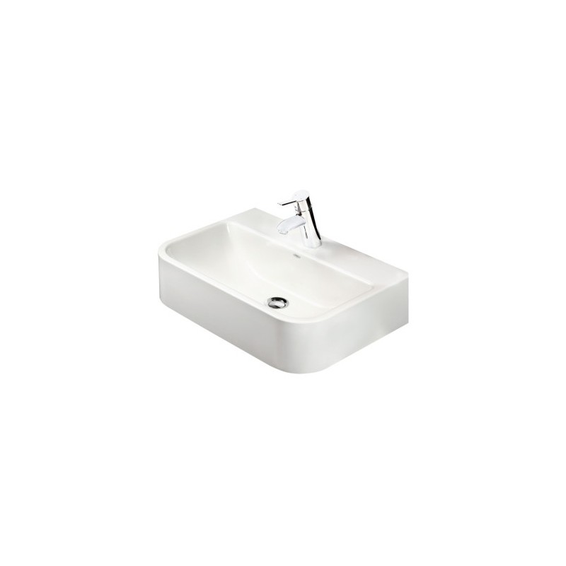 Izlietne MINI SAMBA 545x375 balta BEZ stiprinājumiem
