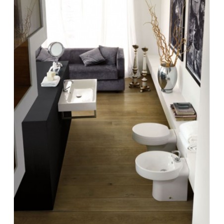 WC BIDĒ CENTO ovāls uz grīdas