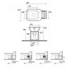 WC pods WALDORF balts