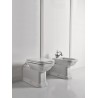 WC Bidē WALDORF balts, hromēts