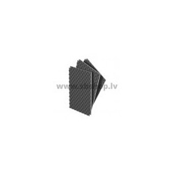Floor plate black 1,1mx0.8x38mm ( 0,88m2) Termo Compact (10gab kastē)