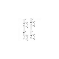 CALEFFI Fixings collectors for water supply, double