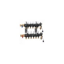 CALEFFI Collectors with flow meter 11 knee