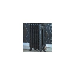 Cast iron radiator BEIGELAI BGL-600 (14 sekc.) primed black color