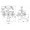 Mais.Vannas MORAVA bronza MK158.5SM (MK159.5/2SM)