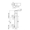 RAV LOIRA dušas maisītāji hroms, LR580.5