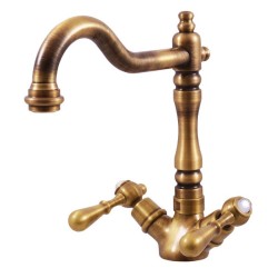 Mais.Izlietnes ar Swarovski ROMANTIC221.5SM ar clic-clac, bronza