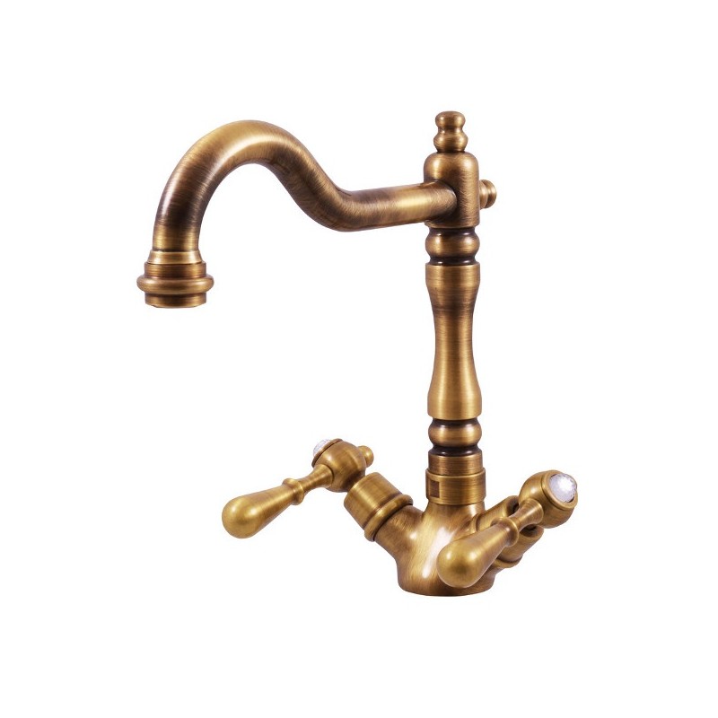 Mais.Izlietnes ar Swarovski ROMANTIC221.5SM ar clic-clac, bronza