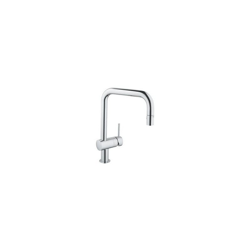 GROHE virtuves maisītāji Minta U-veida integr.izvelk.izteci-pārsl, hroms