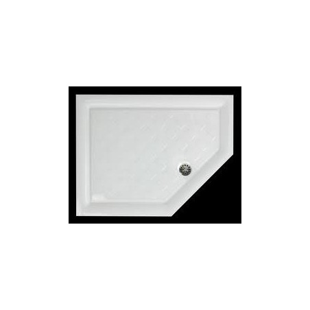 Paliktnis IFOPPV42X 70x90cm ar paneli, balts+sifons