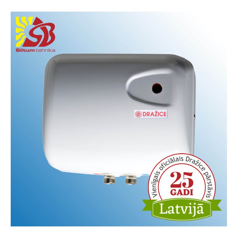 Dražice caurteces ūdens sildītāji PTO 2733 6,5 kW 380V