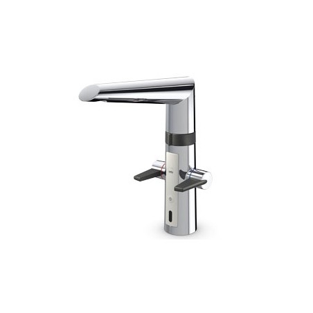 Virtuves jaucējkrāns OPTIMA Hybrid 3V ar sensoru, hroms