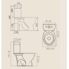 WC Pods JIMMY bērnu grīdas izv.ar skal.kasti un vāku un dekoru