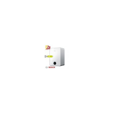 Bosch GC9000iW 30E kW gas heating boiler with boiler connection