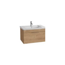 Washbasin with skapīti VITRA Quadrum 80x50x43cm ozolkoka color