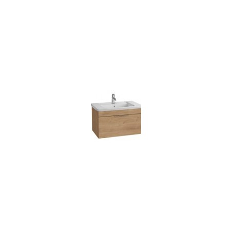 Washbasin with skapīti VITRA Quadrum 80x50x43cm ozolkoka color
